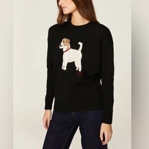 Ralph Lauren Dog Sweater Size XXS Women’s Cotton
Intarsia-Knit Jack Russell Crew